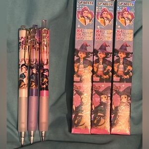 K-Pop Demon Hunters Character Pens-Set of 3